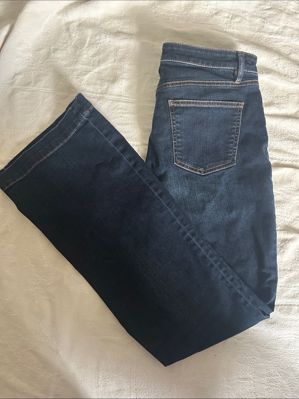 Talbot’s Flawless Five- Pocket Flare Jeans, Stretch - Dark Wash, size 10